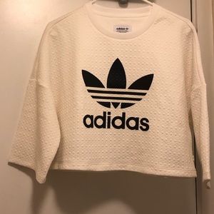 Adidas Cropped Sweater